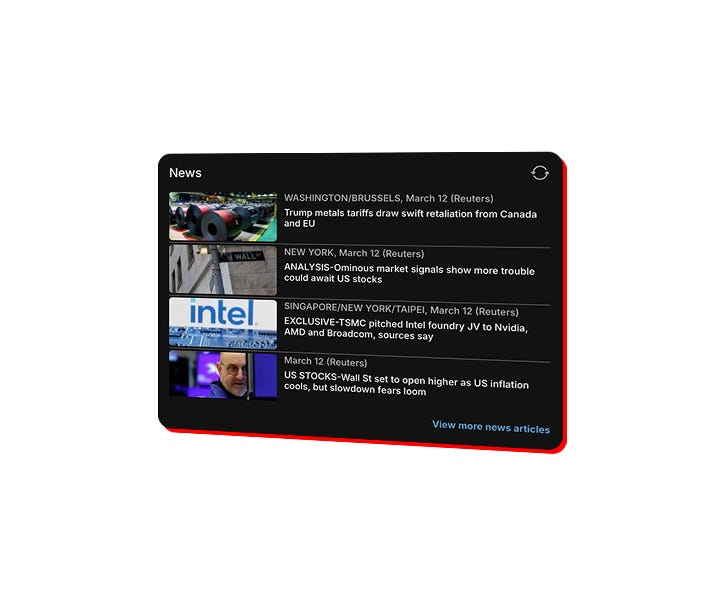 News on the platform