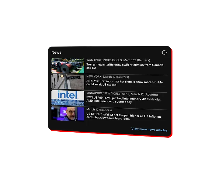 News on the platform