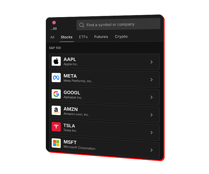 List of products in platform
