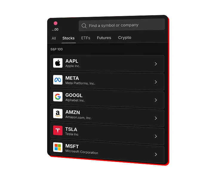 List of products in platform