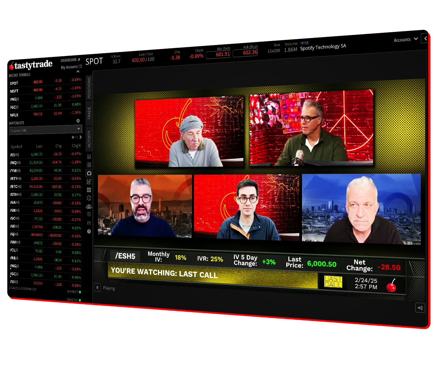 In-Platform Content on Desktop platform