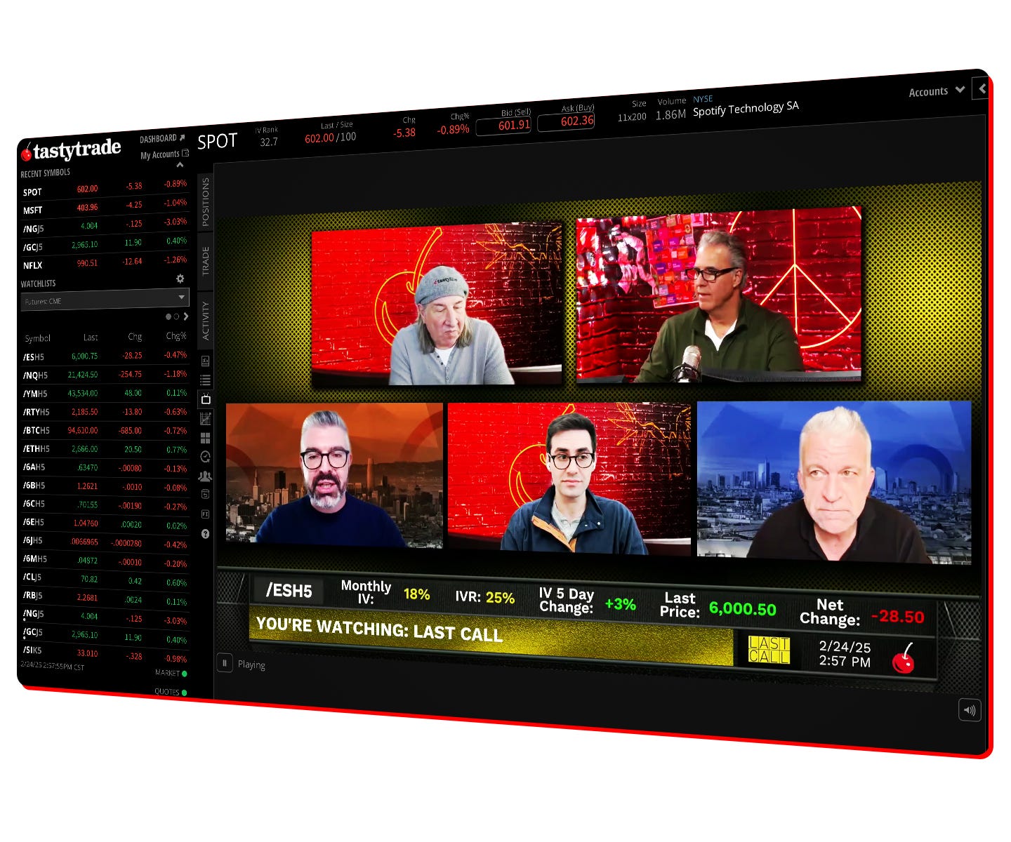 In-Platform Content on Desktop platform