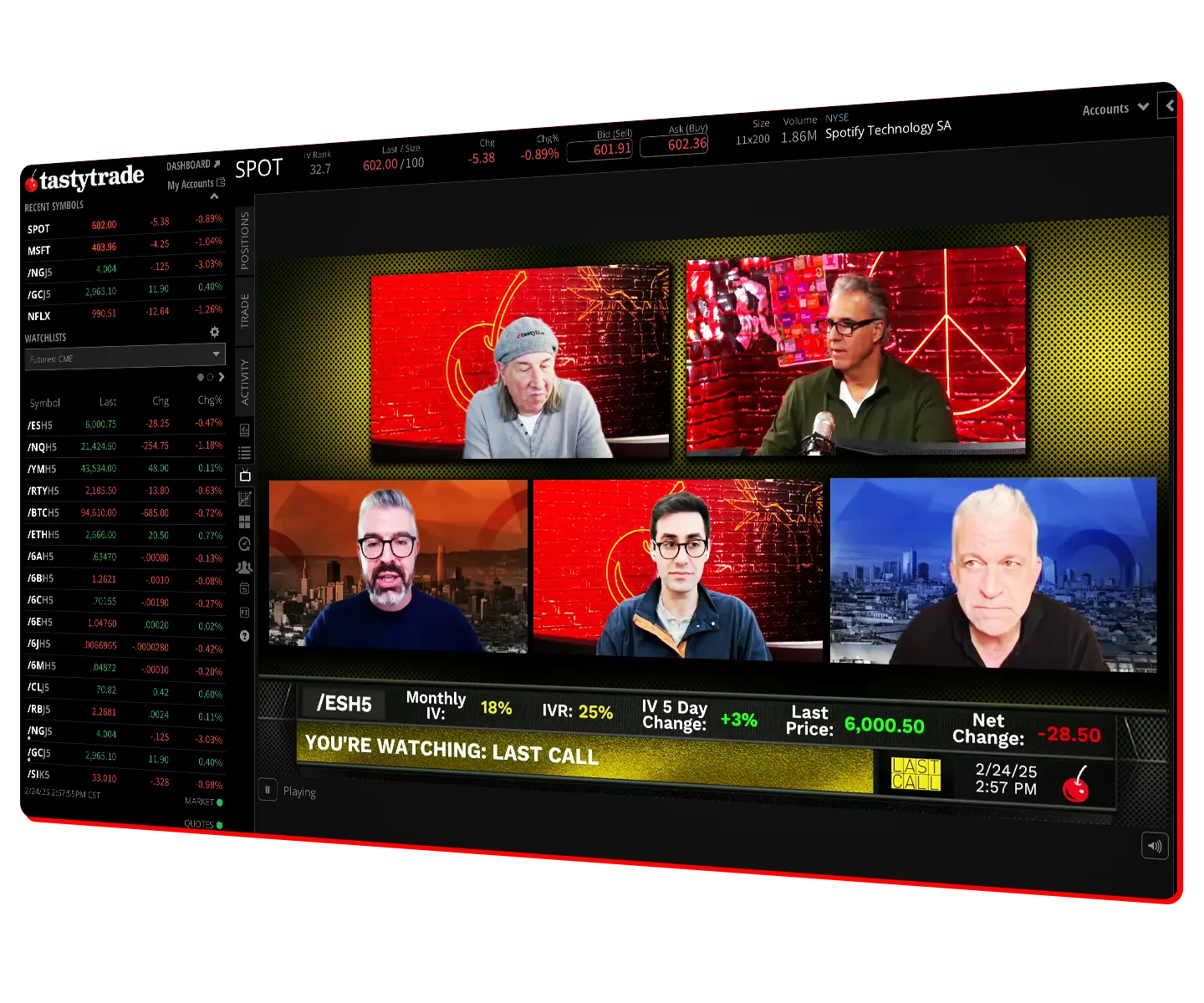 In-Platform Content on Desktop platform