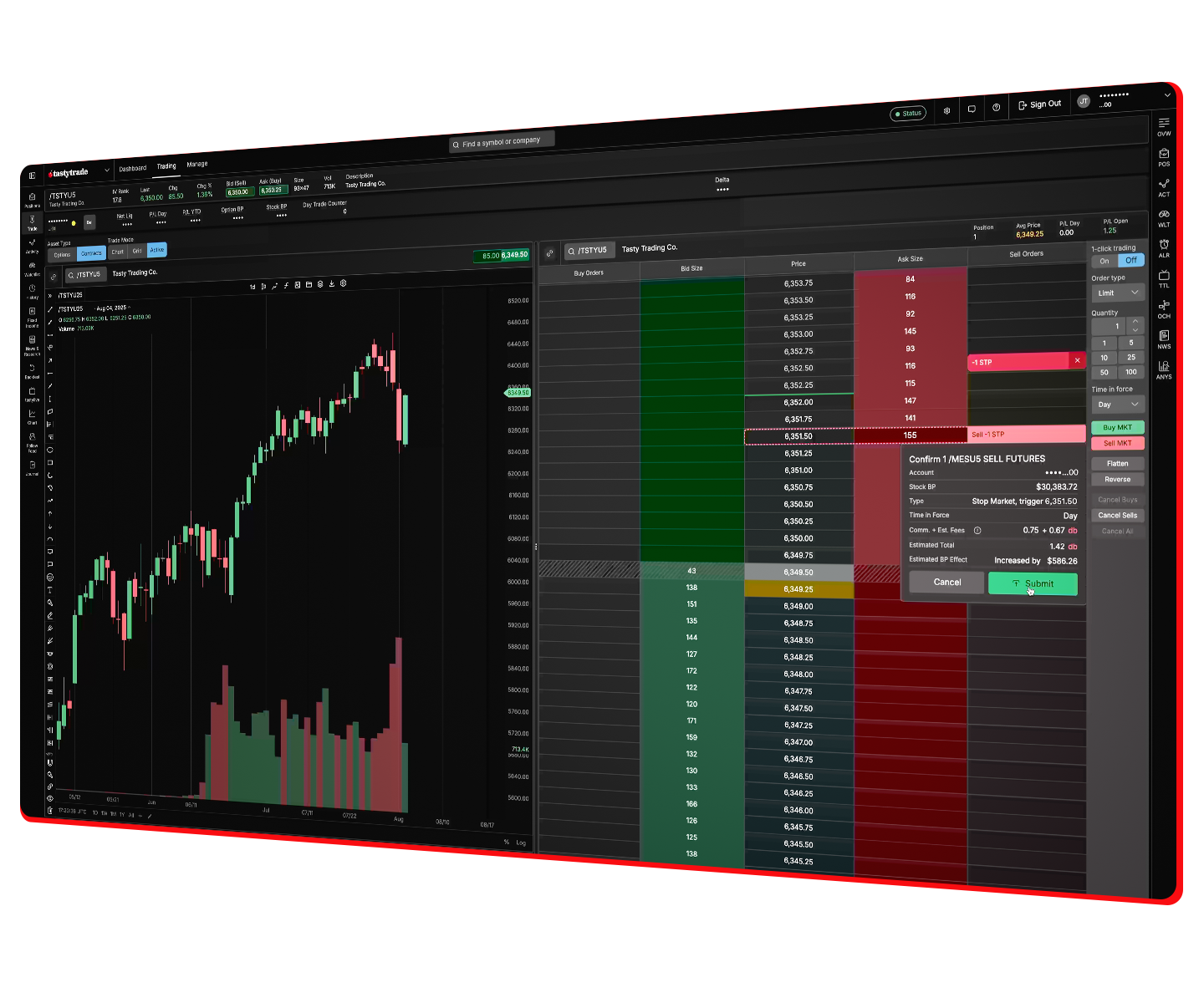 Active Trader on Web PLatform
