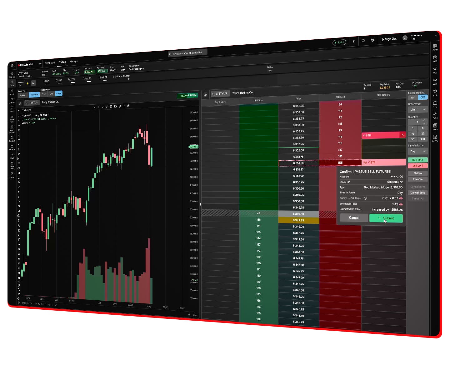 Active Trader on Web PLatform
