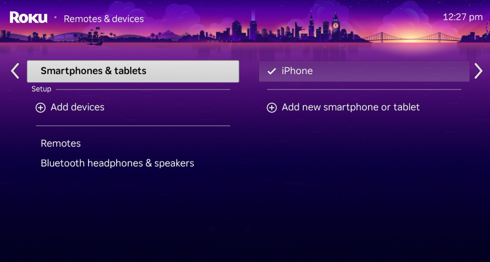 Bluetooth-Gerät auf meinem Roku-Gerät gekoppelt