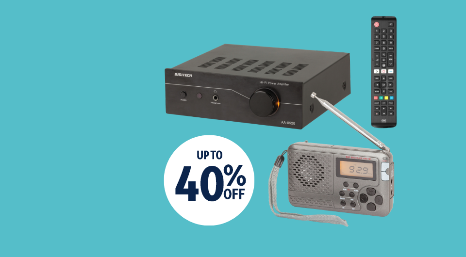 Save on Selected Sound & Video Products