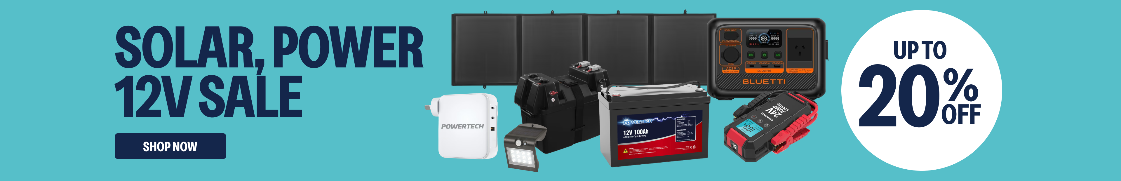 Solar, Power and 12V Sale