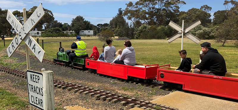 Enjoying a Trip Around the Track