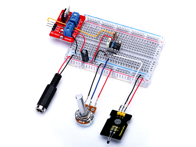 How to Make a Thermal Fan Control Project Circuit Diagram