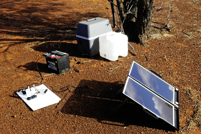 solar power for camping fridge