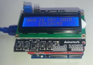 LCD Arduino Clock