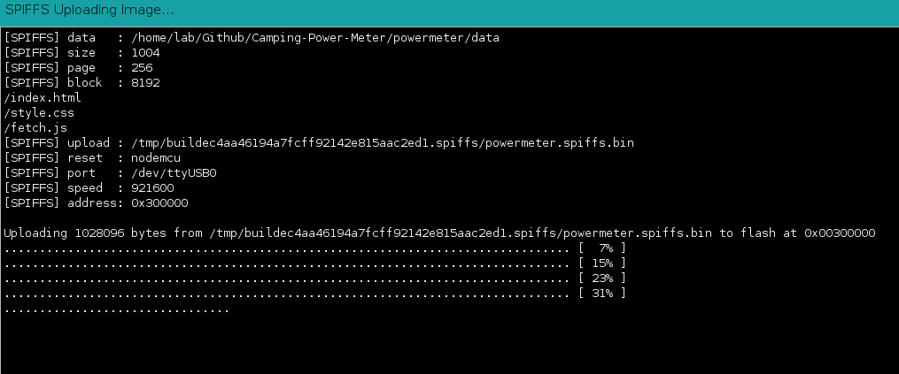 ESP8266 Sketch Data Upload