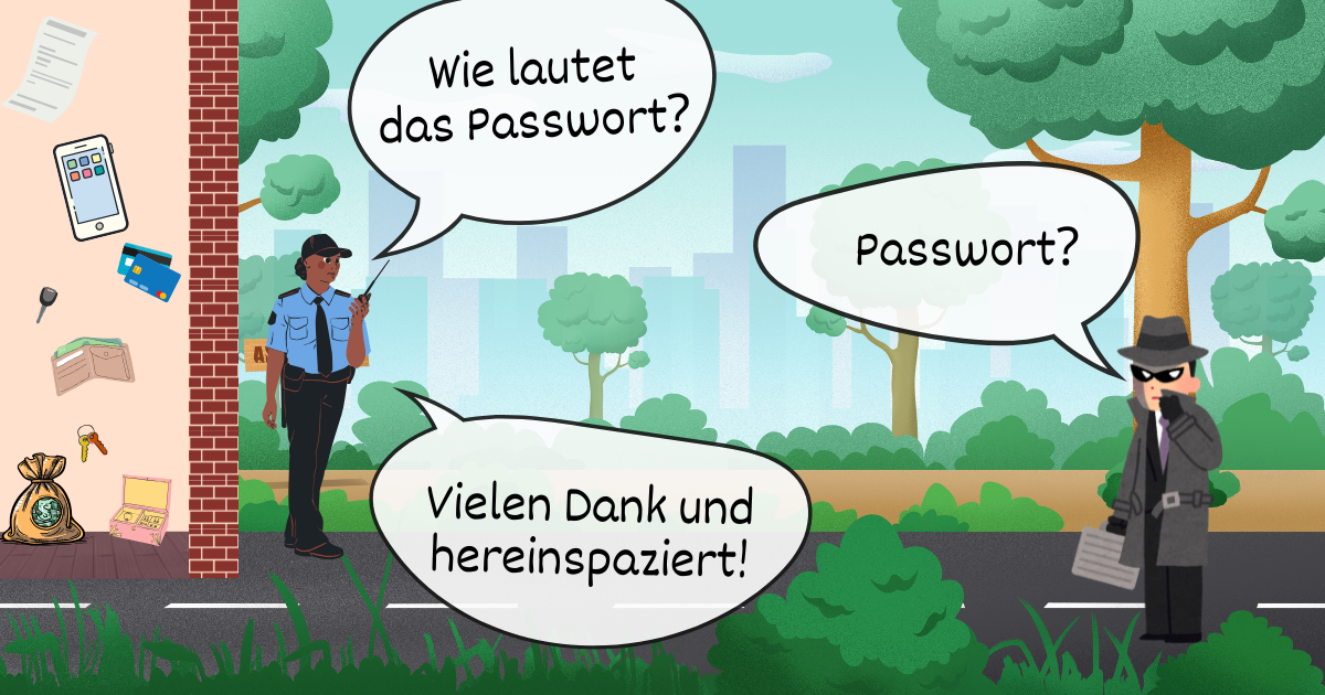 Login-Sicherheit: Wenn das Passwort passwort ist.