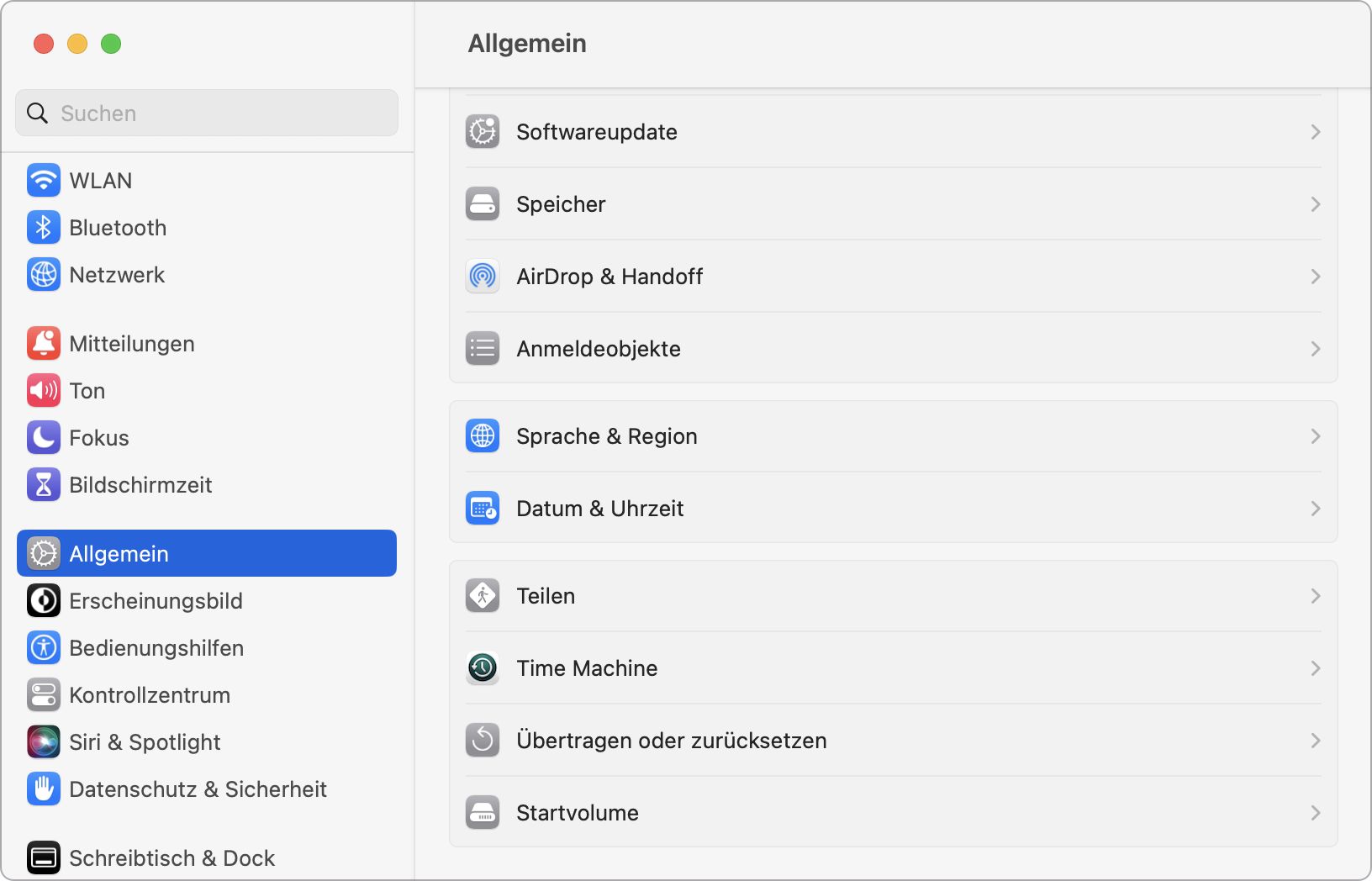 macOS zurücksetzen so geht