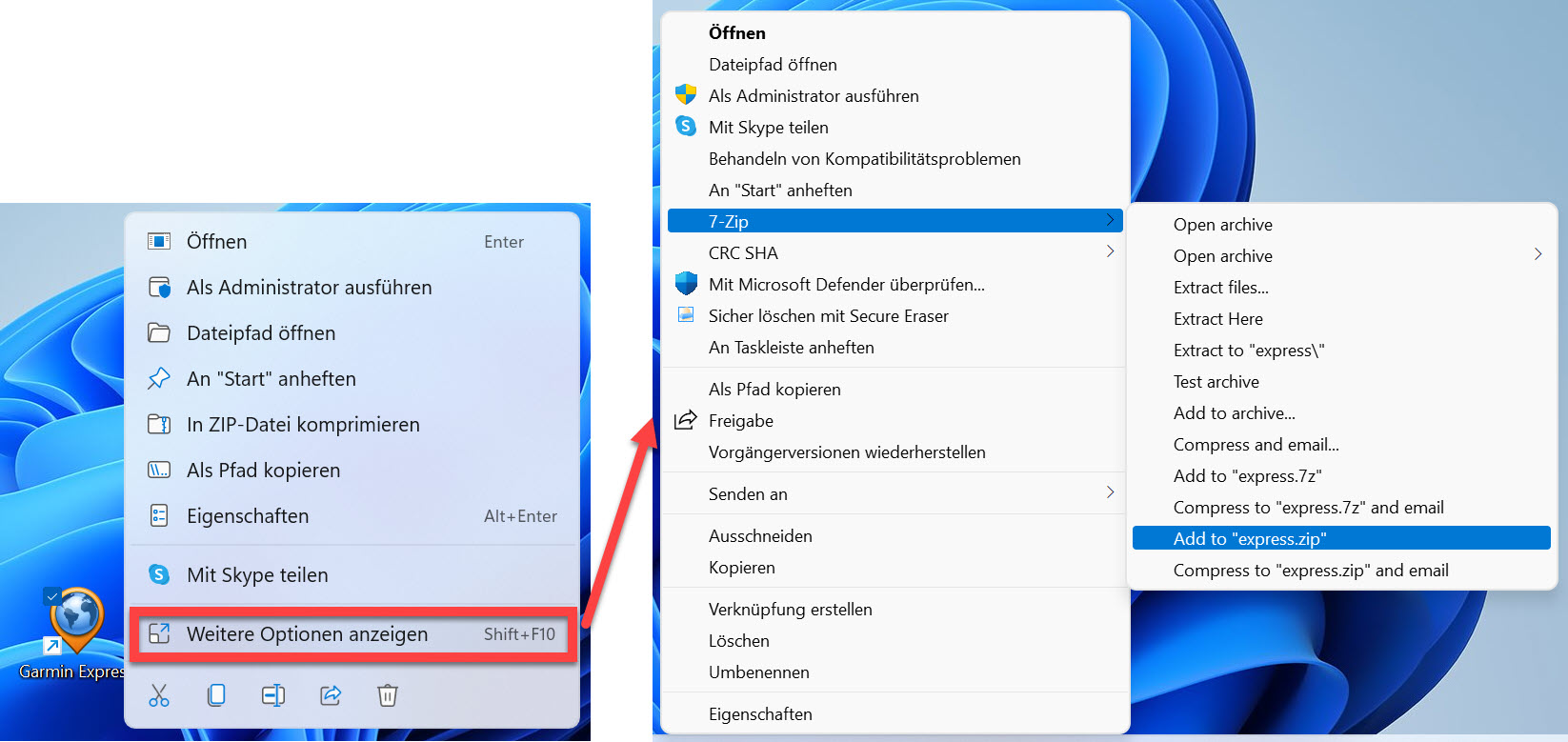 Windows 11: Zusätzliche Klicks erforderlich