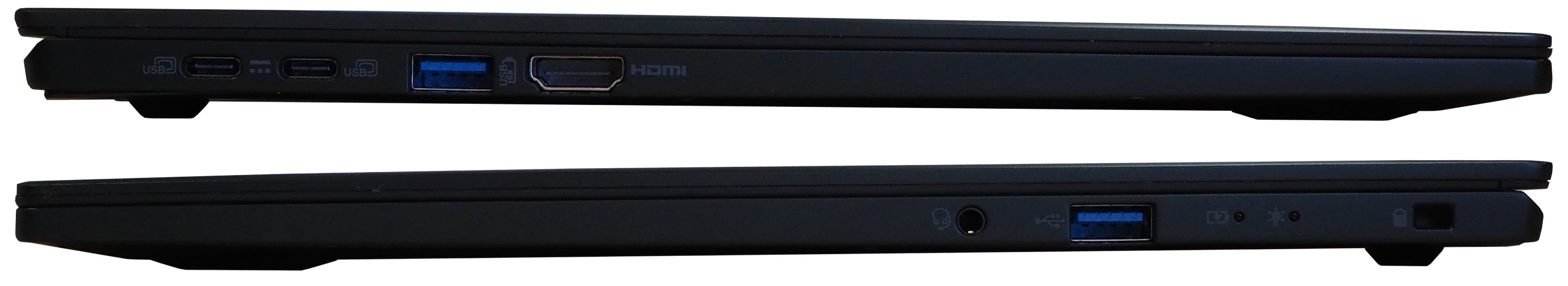 Die Anschlüsse des Acer Swift Edge