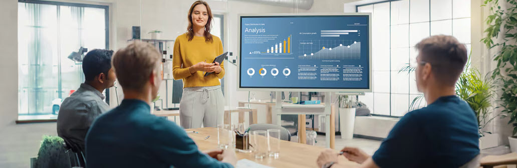 Audio- und Video-Lösungen für den Huddle Room