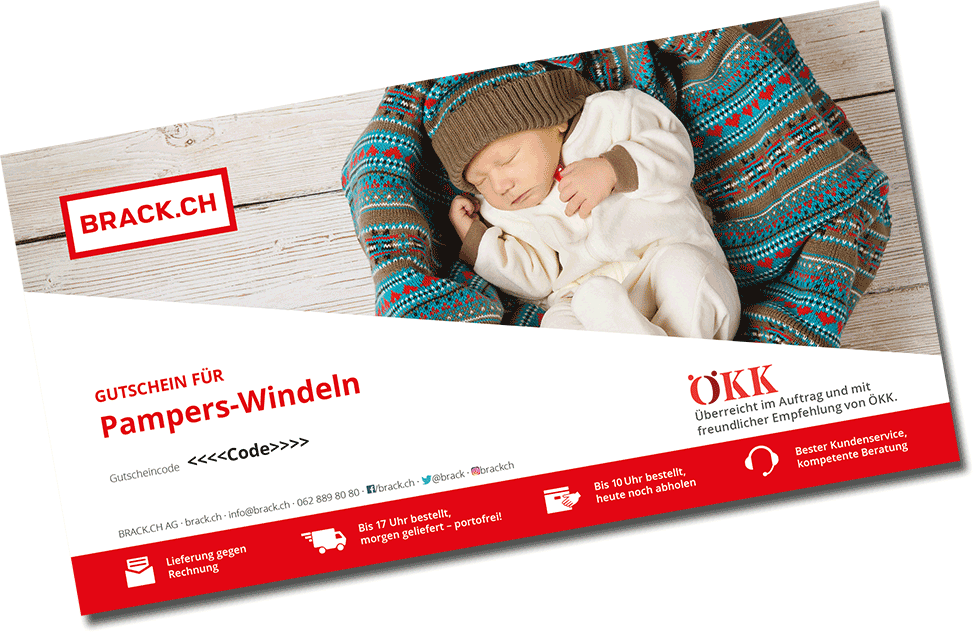 Pampers-Gutschein