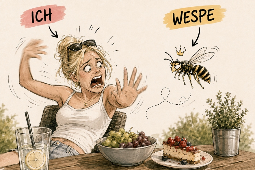 Dramatische Rekonstruktion eines durchschnittlichen Sommernachmittags. Quelle: KI-generierte Illustration mit ChatGPT