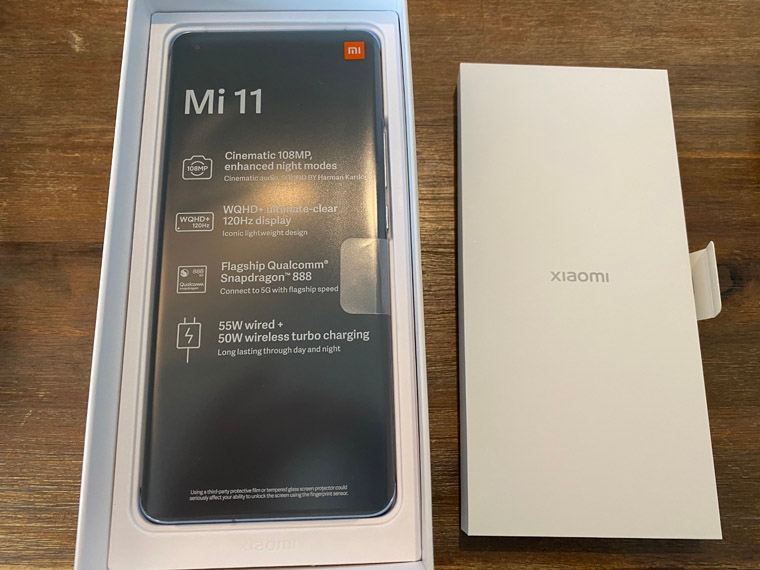 Unboxing, Schritt 1