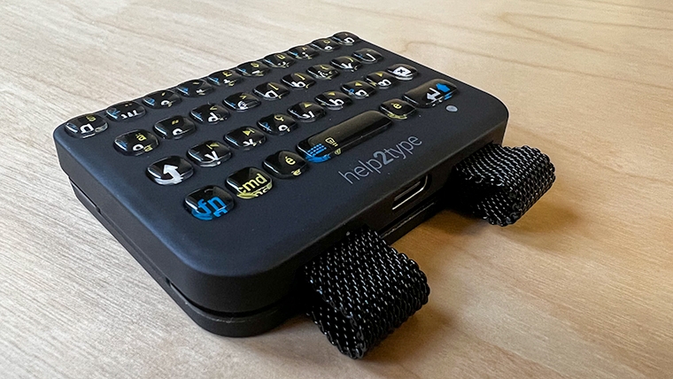 help2type Tastatur liegend
