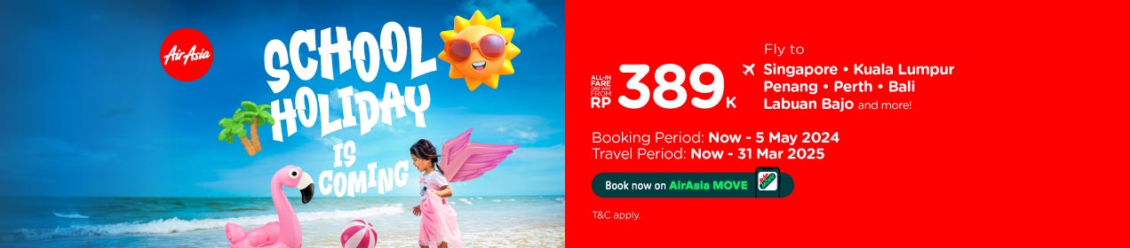 Plan the school holiday now!
