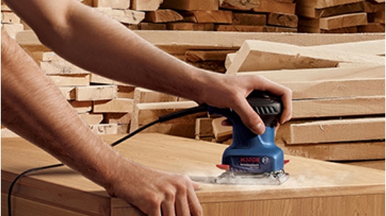 Lijadora de detalles para carpintería Lijadora manual eléctrica inalámbrica  de 20 V para muebles de madera - Mini herramienta de lijadora de palma con