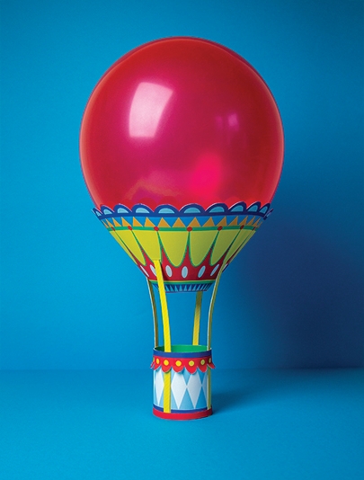 Balloon Centerpiece - Create a fun birthday centerpiece