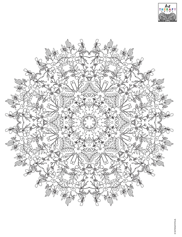 Printables Mandala Pattern 12 HP® Official Site