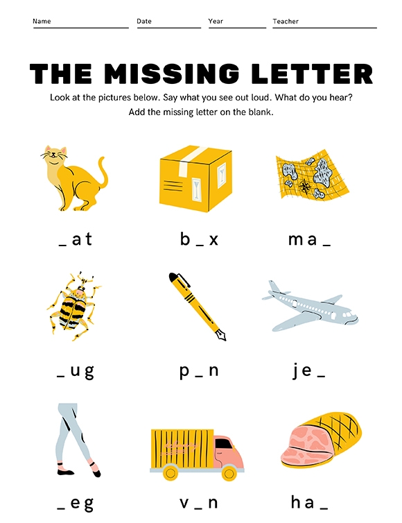 printables the missing letter hp official site
