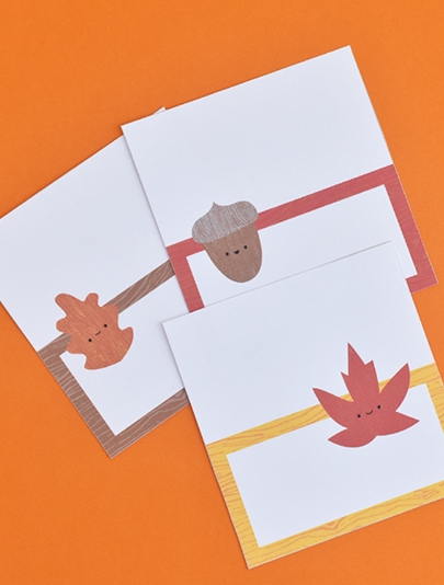Thanksgiving Placecard Templates - The image shows Thanksgiving placecard templates.