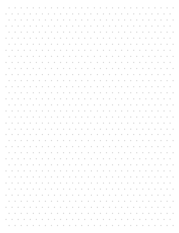 Graph paper. Printable dotted grid paper on white background