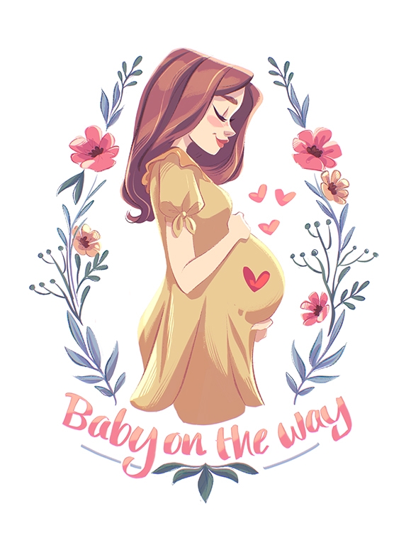 Baby on the Way... Card Baby on the Way... Card