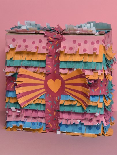 Birthday Gift Pinata - Create your colorful and fun pinata