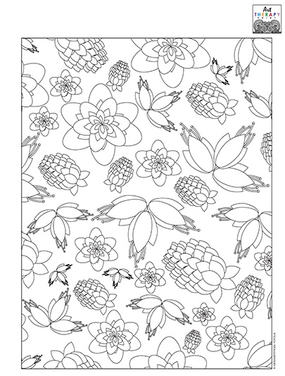 Flower Pattern 18 - the image shows a flower