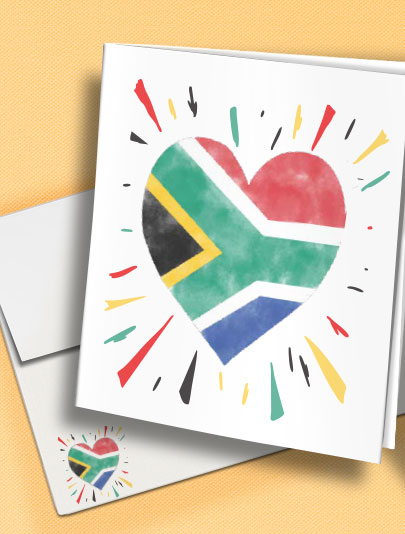 South African Heritage Month Card
