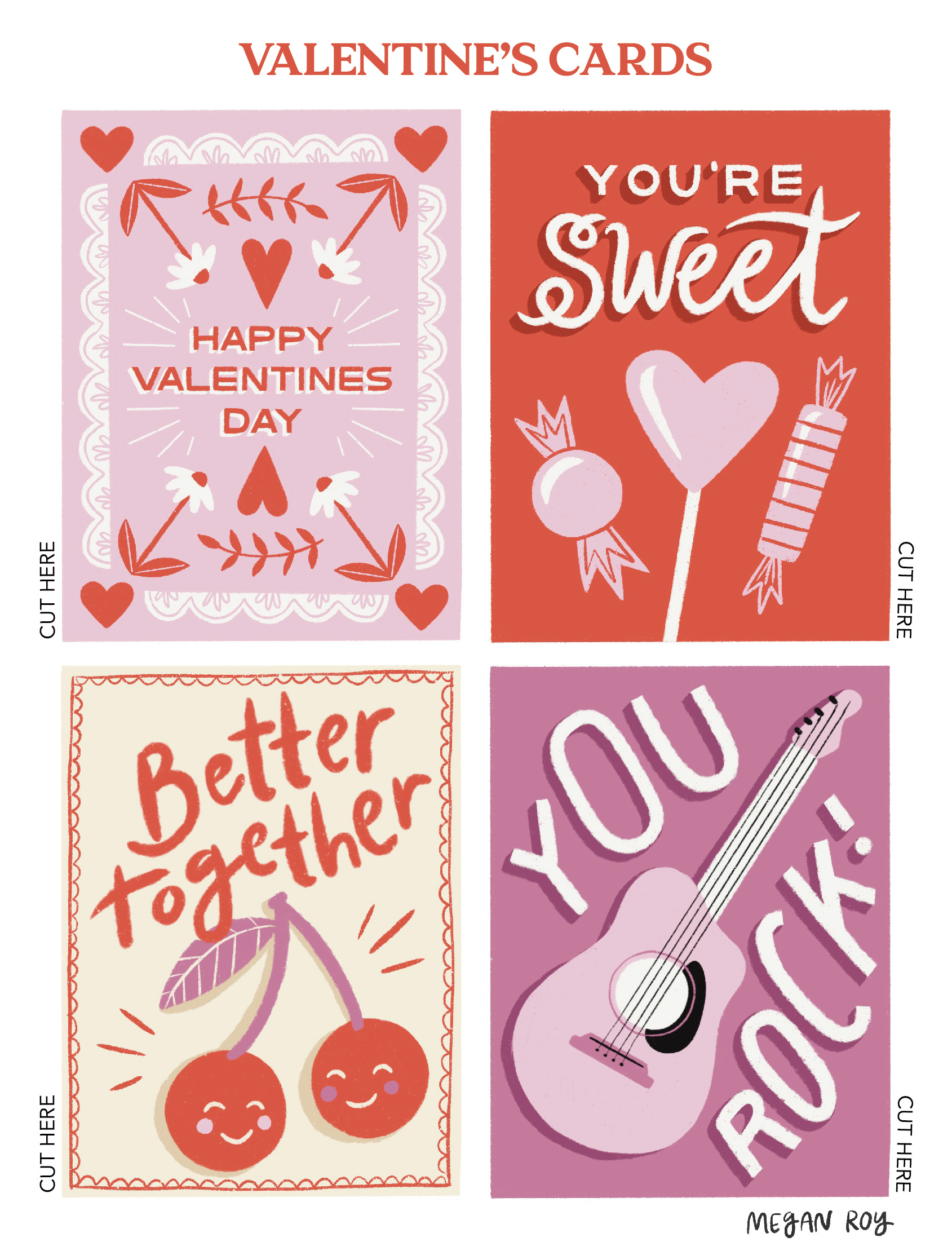 Valentine's Day Series - Free Coloring Pages & Printables