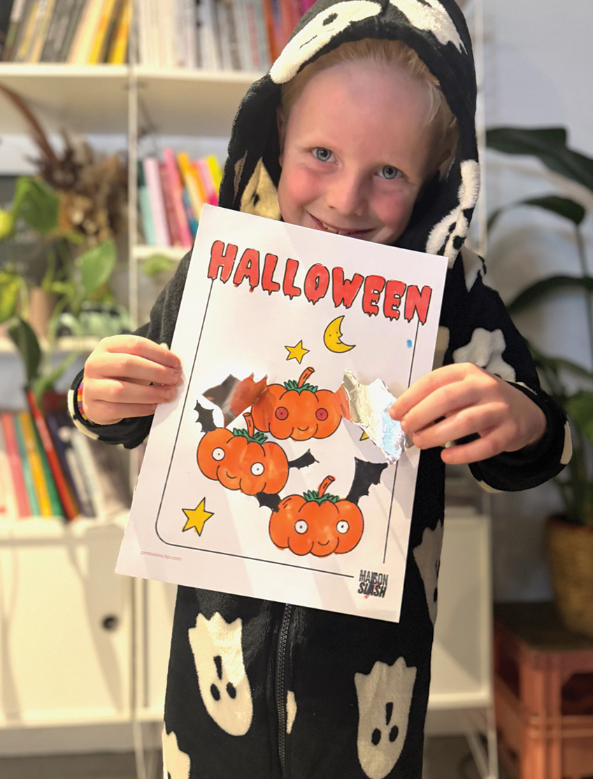 Vleugels erop en griezelen maar!