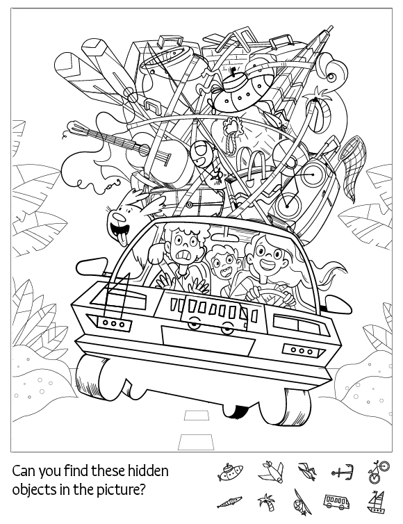 Disney Hidden Coloring Pages