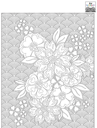 Flower Pattern 12 - the image shows a flower
