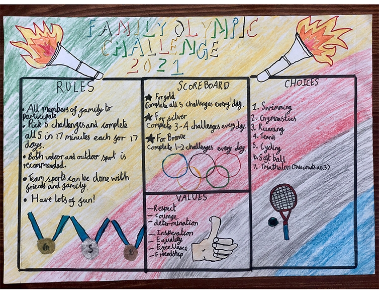 Printables - Family Olympic Challenge 