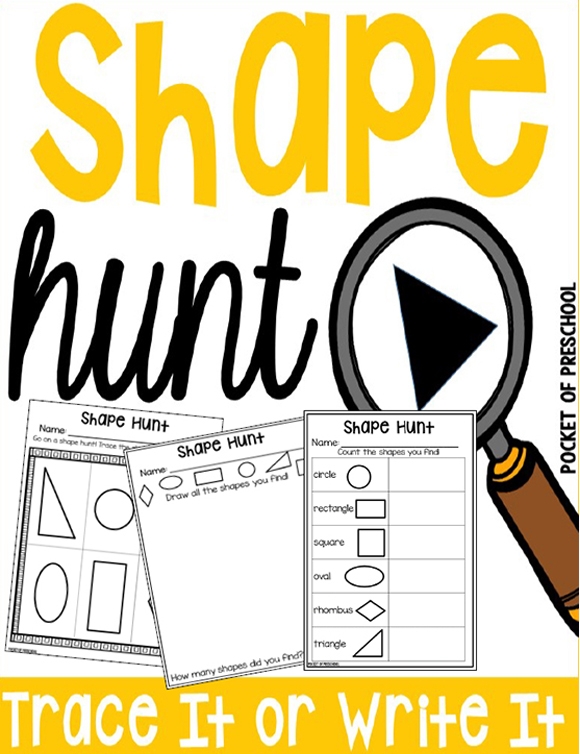 shape hunt homework