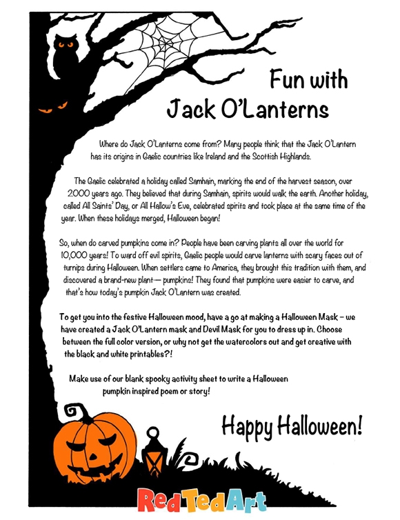 Printables Jack O Lanterns And Mask Ages 9 12 HP Official Site Printables Jack O Lanterns And Mask Ages 9 12 HP Official Site