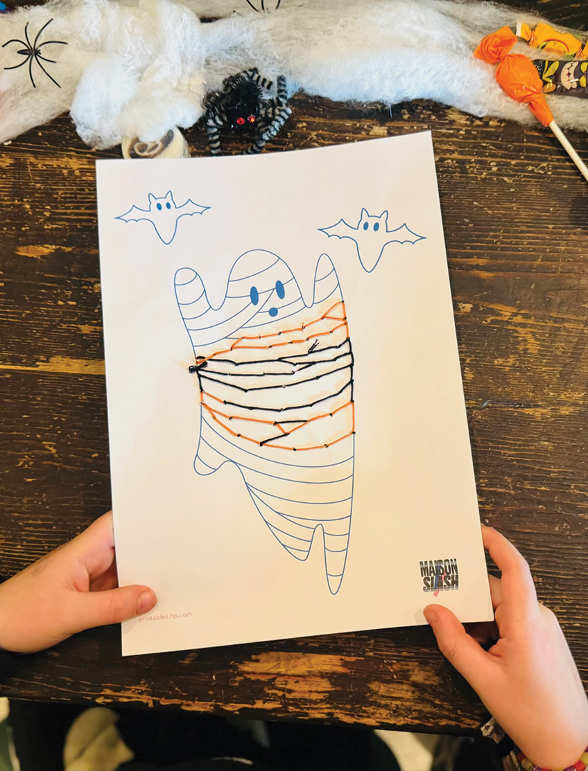 Prik & naai: hallo spook!