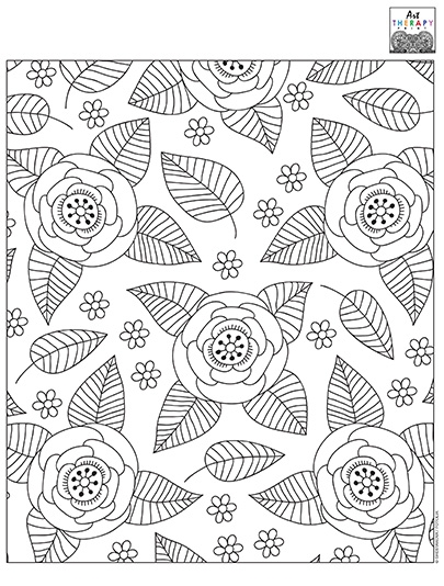 Flower Pattern 10 - the image shows a flower