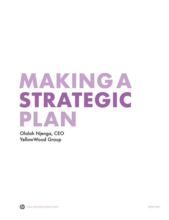 Printables - Making a Strategic Plan | HP® Official Site