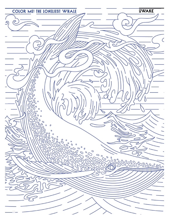 Printables - The Loneliest Whale Coloring Page | HP® Australia