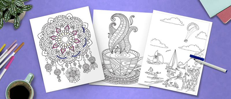 Coloring pages for adults