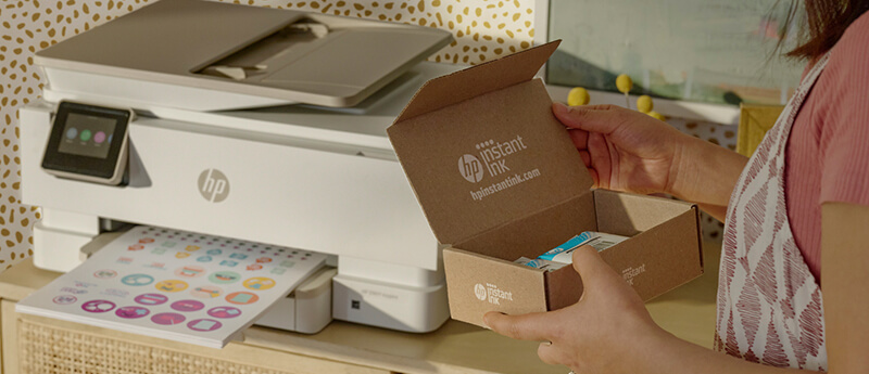 Never run out and save up to 50% with HP Instant Ink